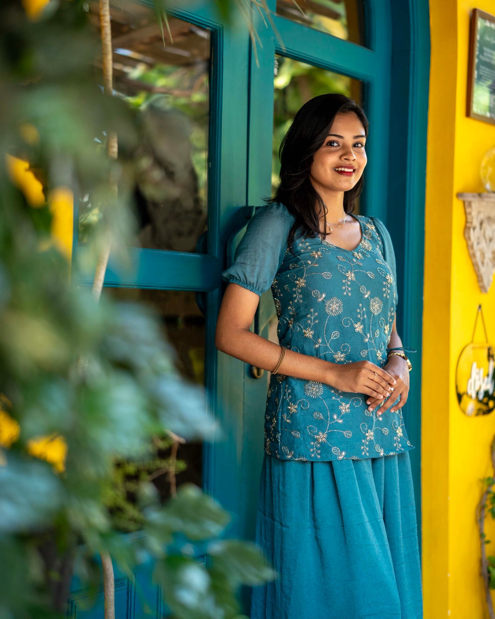 Nila blue co ord set - Image 2